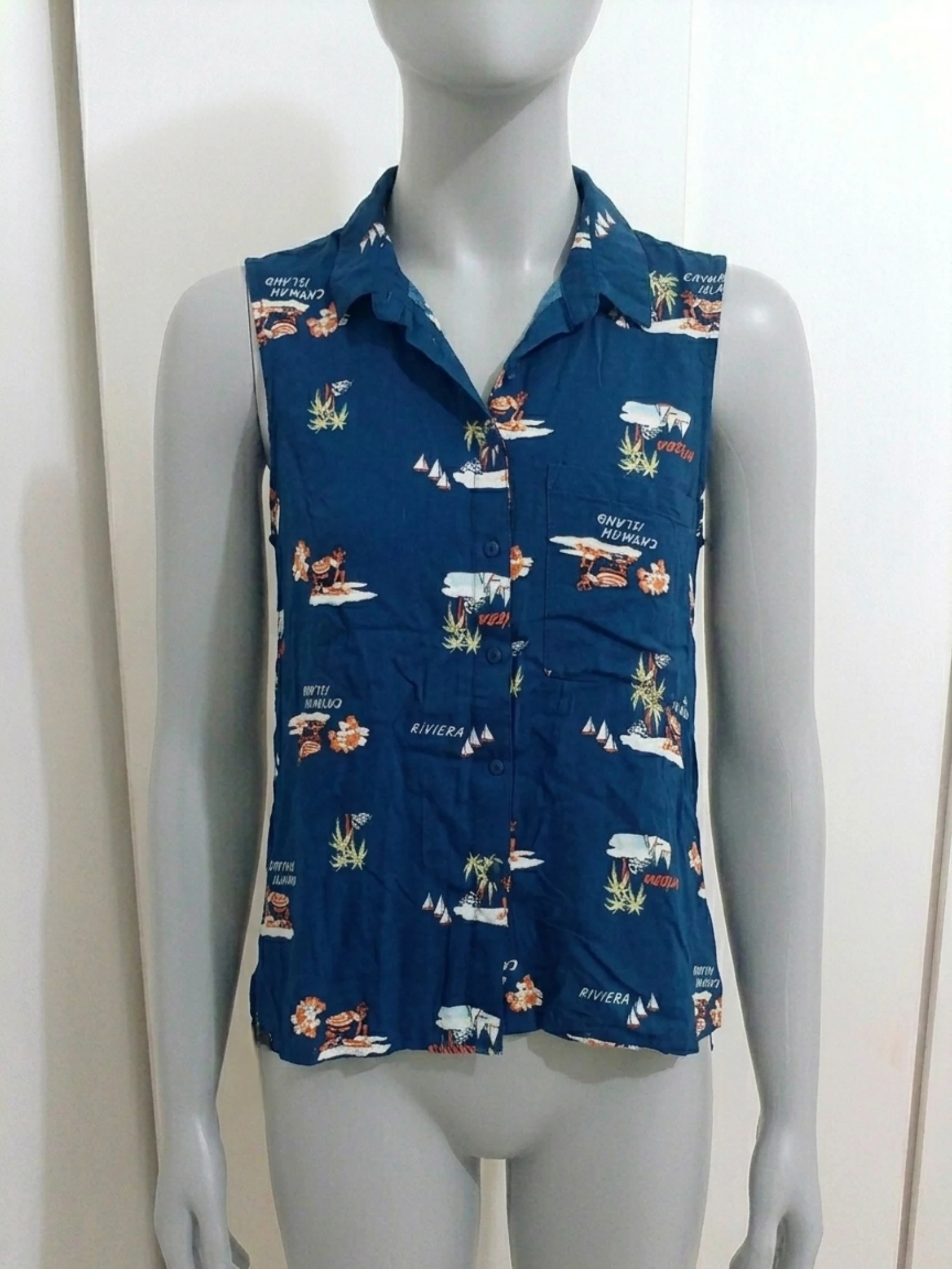 Blusa azul